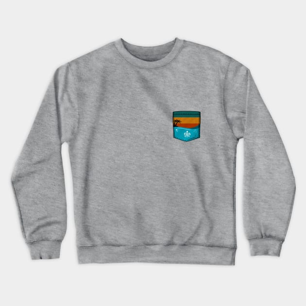 Vsco Girl Pocket Crewneck Sweatshirt by A Comic Wizard